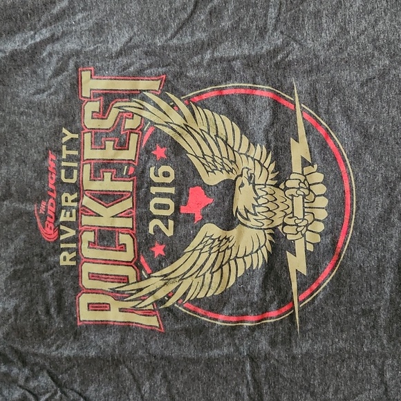 Rivercity Rockfest event tshirt in medium - Picture 2 of 3